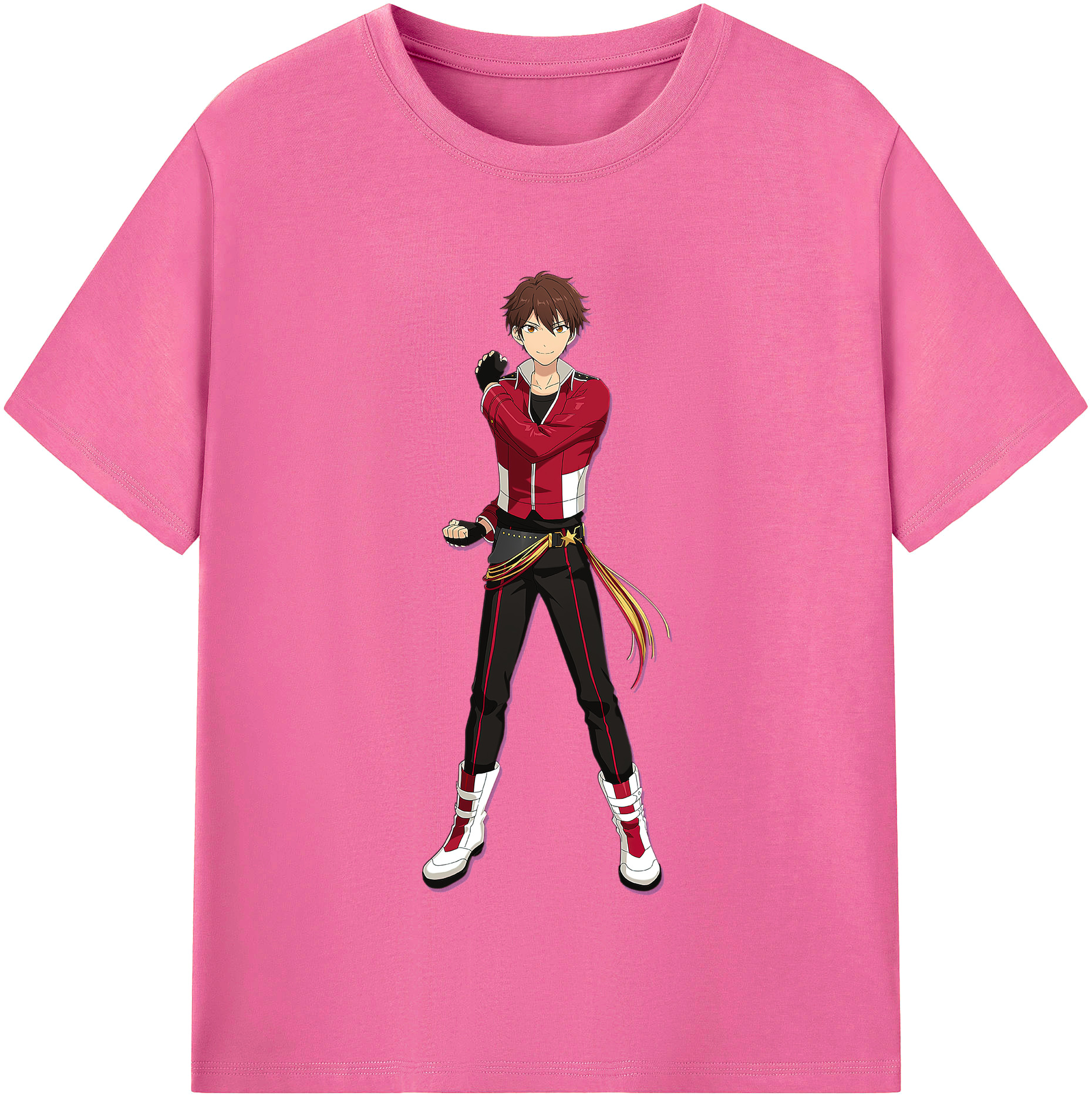 （画像用） あんさんぶるスターズ! Ensemble Stars レディースカジュアルプリントTシャツ（綿100％）